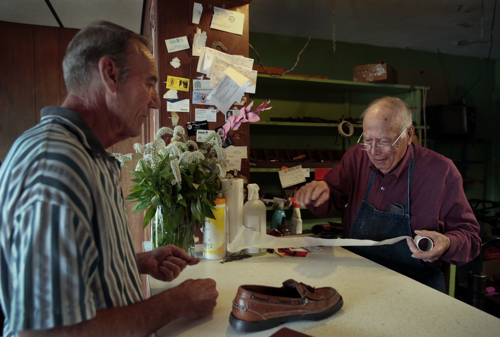 Fifty years an Affton cobbler, John's Shoe Repair disappears